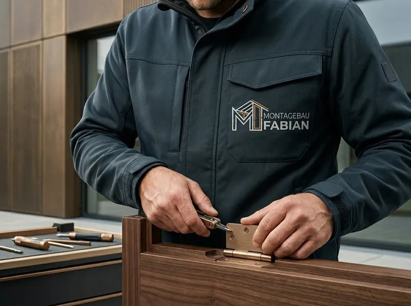 Team von Montagebau Fabian bei der Arbeit